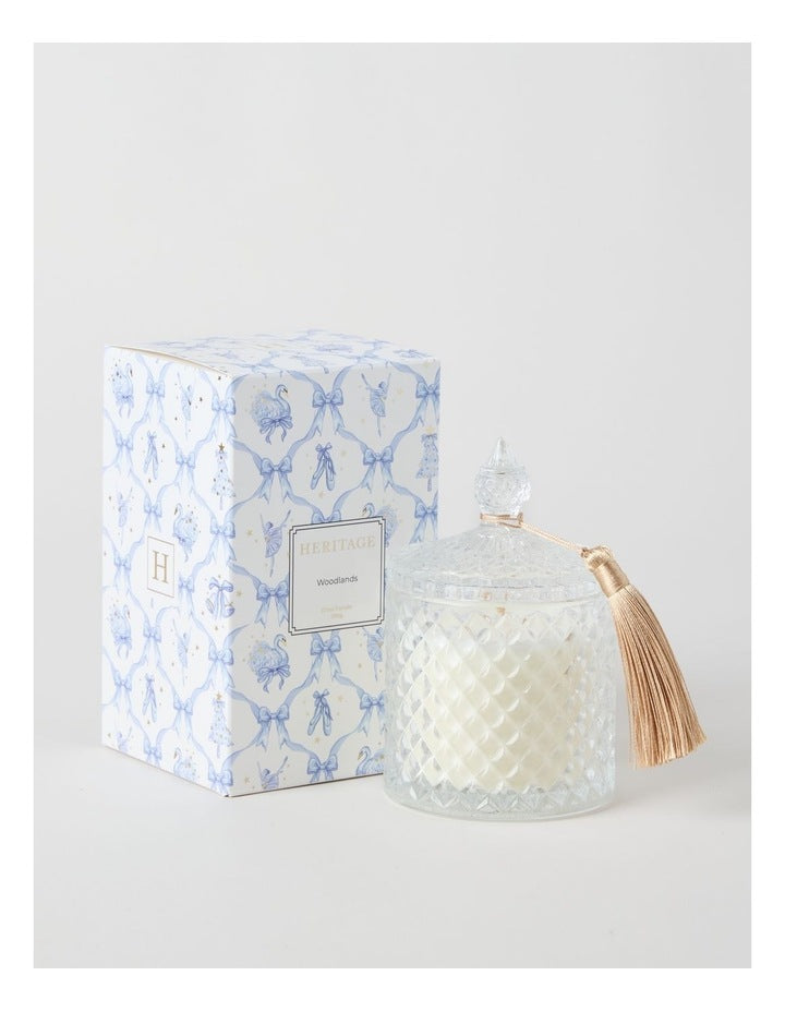 Ballerina Candle 220g in Blue