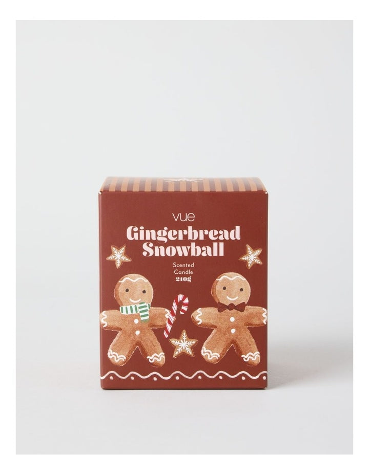 Decal Gingerbread Candle 210g
