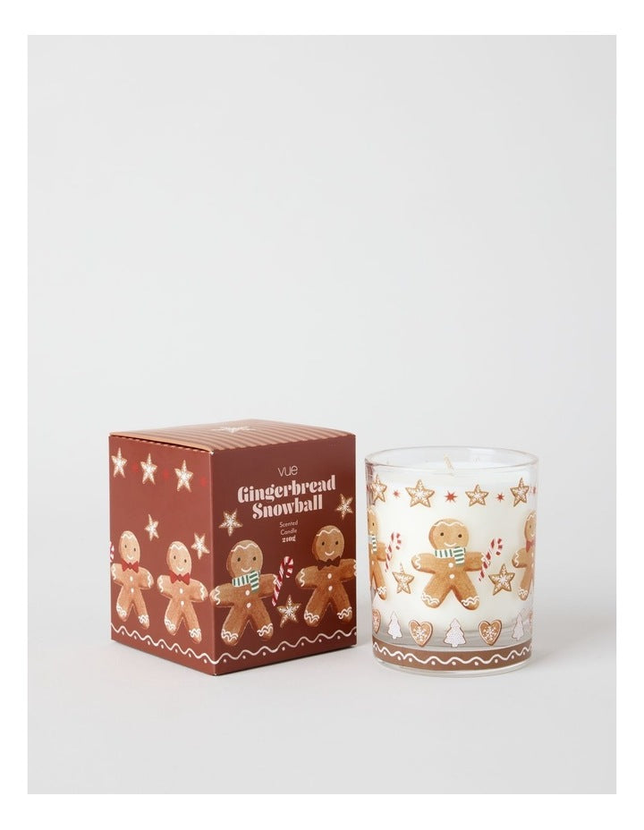 Decal Gingerbread Candle 210g