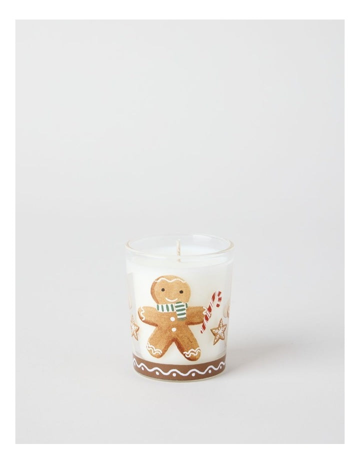 Decal Gingerbread Candle 80g