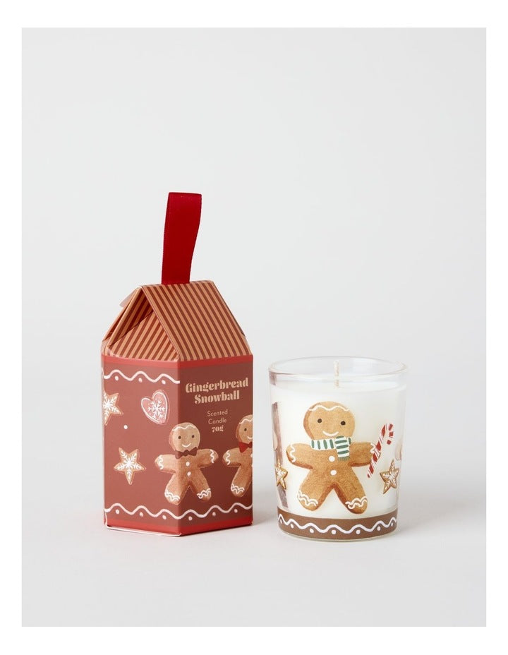 Decal Gingerbread Candle 80g