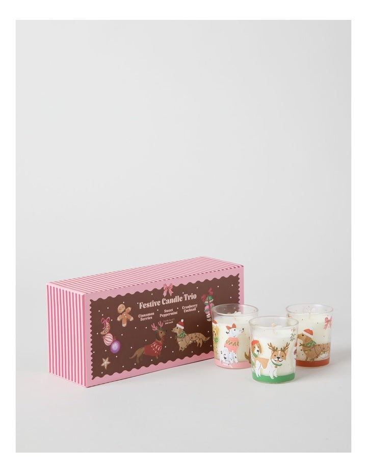 Christmas Candle Gift Set