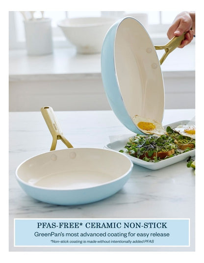 Donna Hay by GreenPan Ceramic Non-Stick 2-Piece Frypan Set, 24cm and 28cm