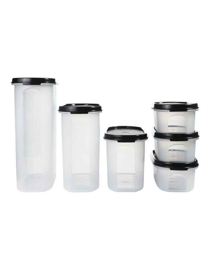 Modular Oval Dry Food Container Set of 6 Gift Boxed