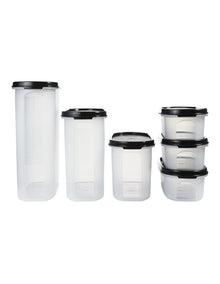 Modular Oval Dry Food Container Set of 6 Gift Boxed