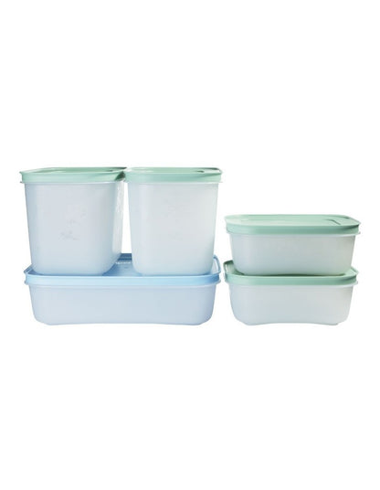 Freezable Container Set of 5 450ML / 1L / 1.1L Gift Boxed