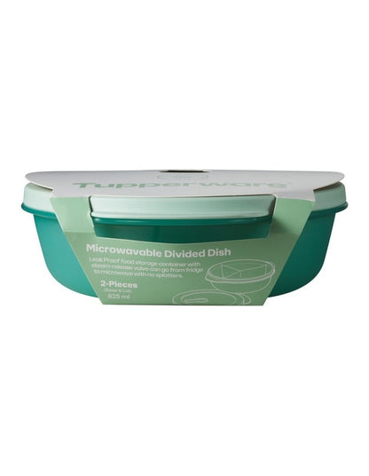 Microwavable Divided Dish 825ML Green