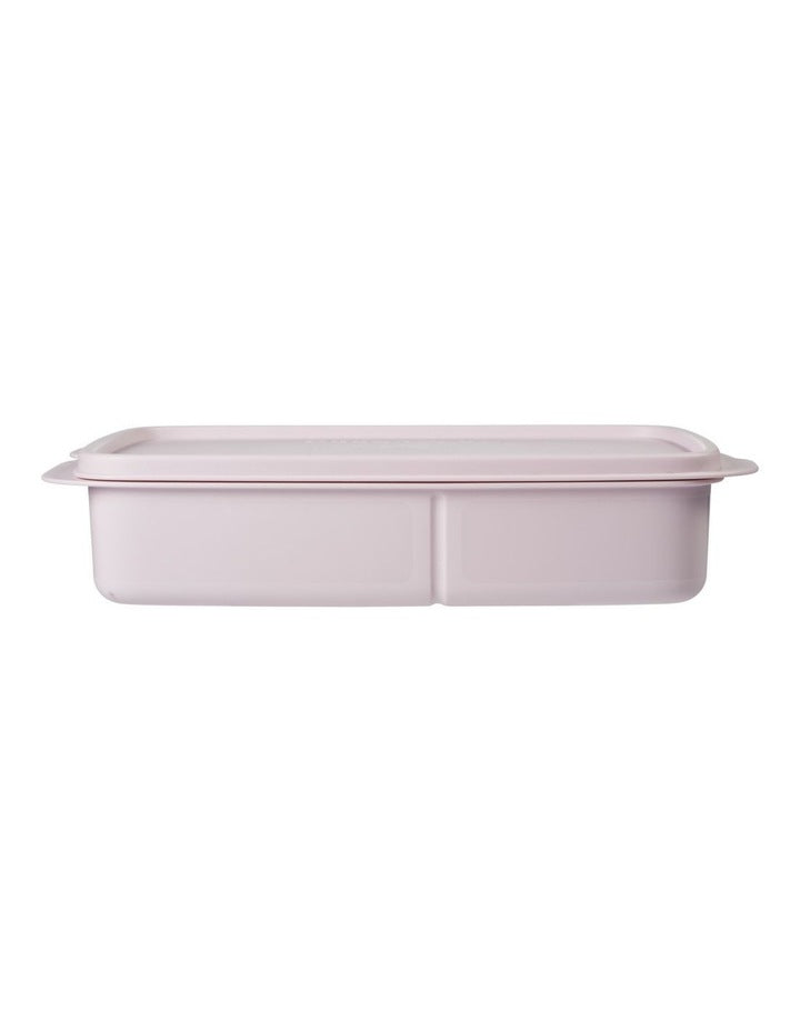 Divided Rectangle Lunch Box 1L Pink