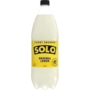 Solo Original Lemon Soft Drink Bottle 1.25L