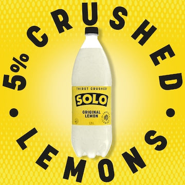 Solo Original Lemon Soft Drink Bottle 1.25L