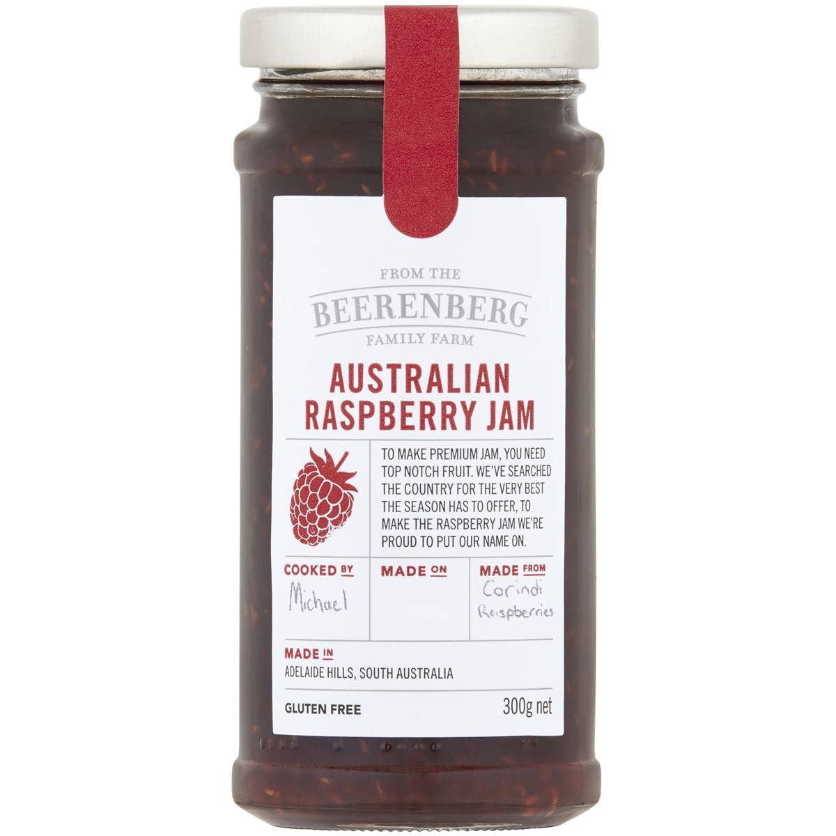 Beerenberg Raspberry Jam 300g