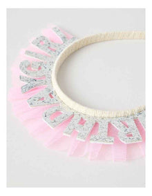 Birthday Headband in Pink