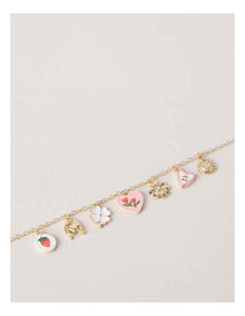 Charm Necklace in Gold