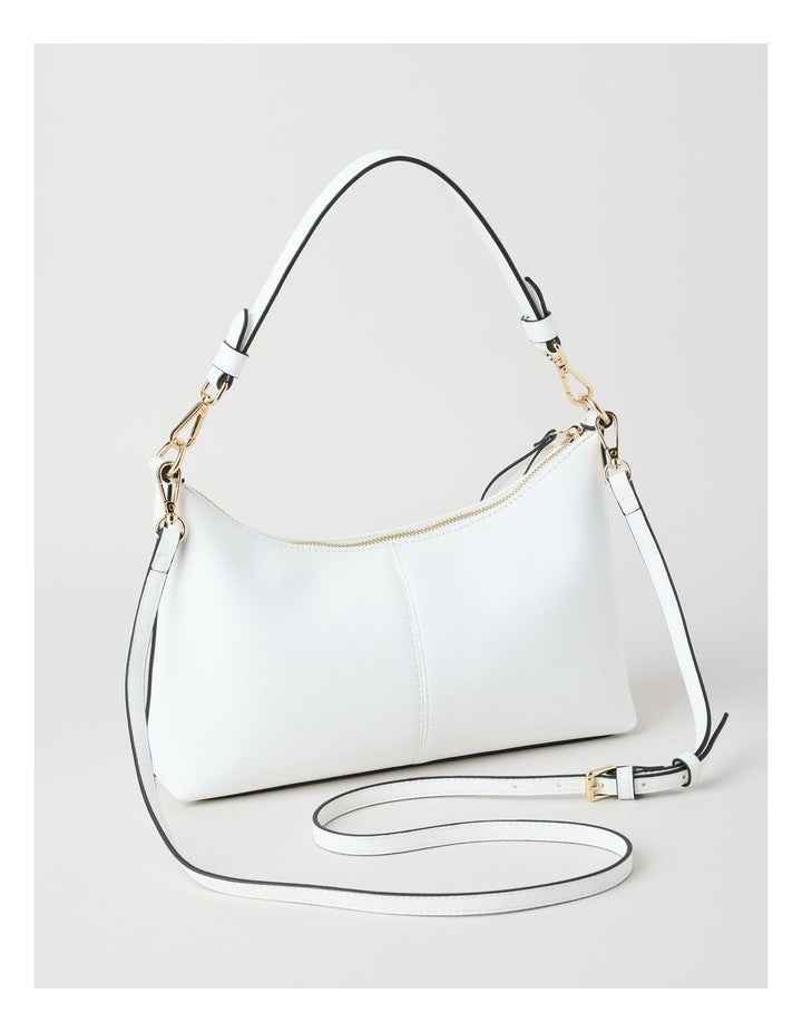 Blairgowrie Shoulder Bag in White