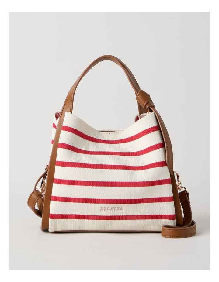 Bondi Crossbody Bag in Red Stripe