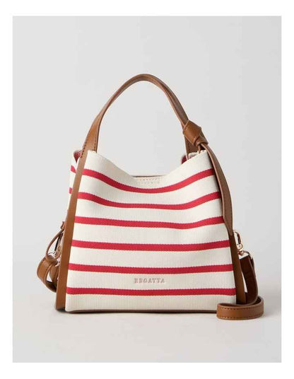 Bondi Crossbody Bag in Red Stripe