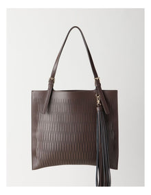 Claire Tote Bag in Chocolate