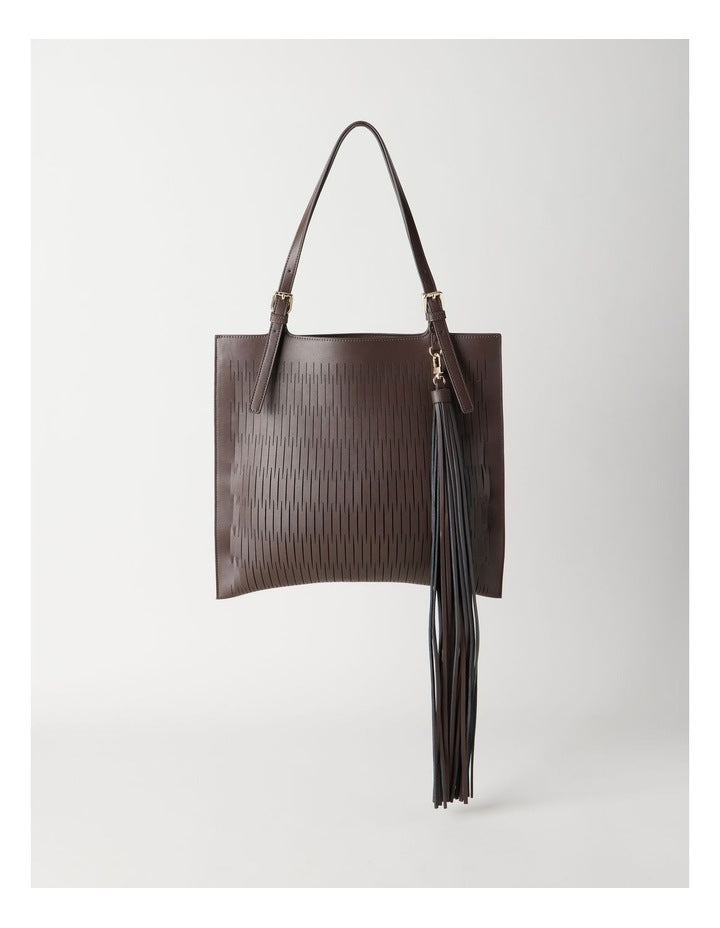 Claire Tote Bag in Chocolate