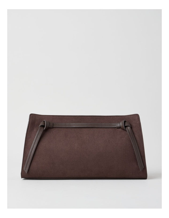 Bobby Clutch Bag in Cocoa
