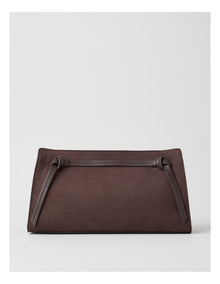 Bobby Clutch Bag in Cocoa
