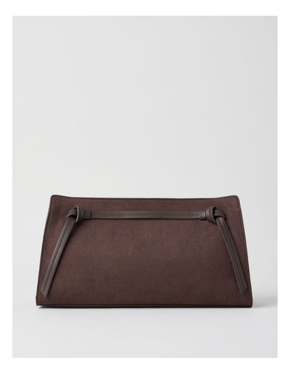 Bobby Clutch Bag in Cocoa