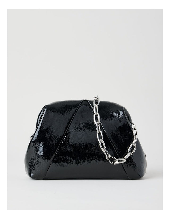 Birdie Clutch Bag in Black