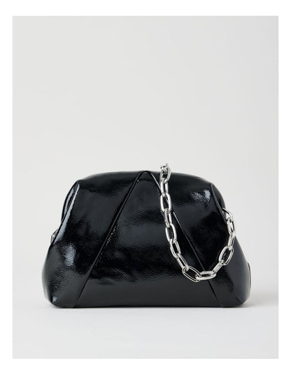Birdie Clutch Bag in Black