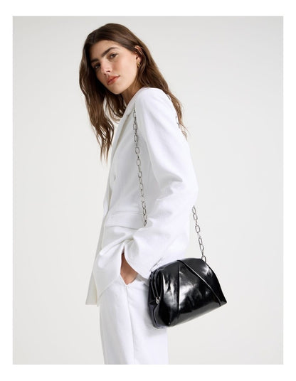 Birdie Clutch Bag in Black