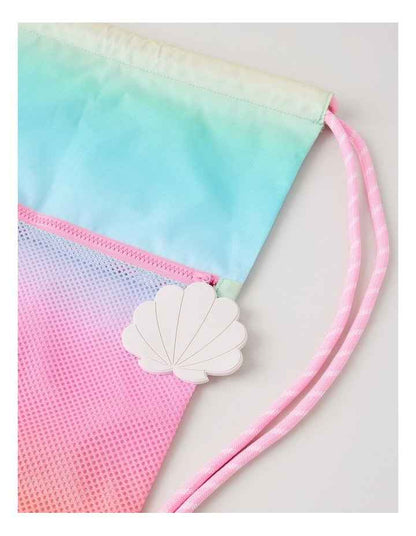 Swim Bag in Ombre Rainbow
