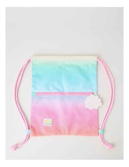 Swim Bag in Ombre Rainbow