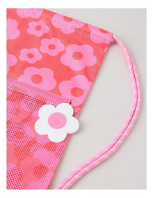 Daisy Swim Bag in Pink