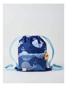 Whale Swim Bag in Blue