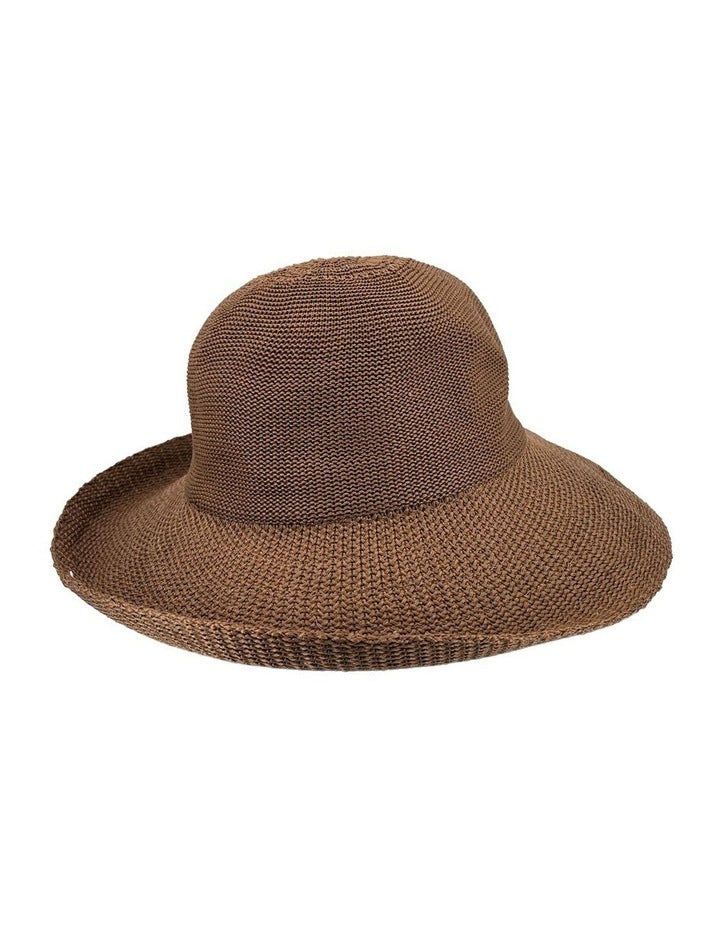 Sou'Wester Summer Hat Summer Hat in Coffee Brown