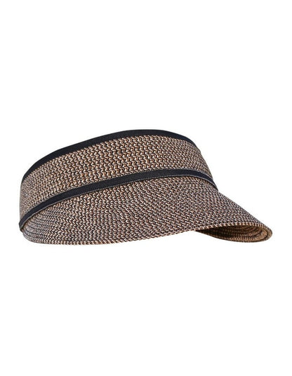 Cosmopolitan Visor Summer Hat in Natural