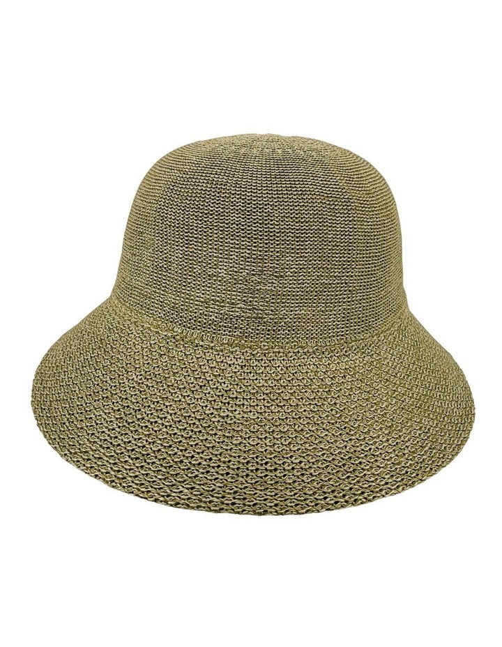 Annika Cap Summer Hat in Khaki