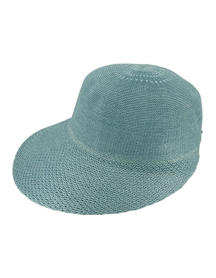 Annika Cap Summer Hat in Denim