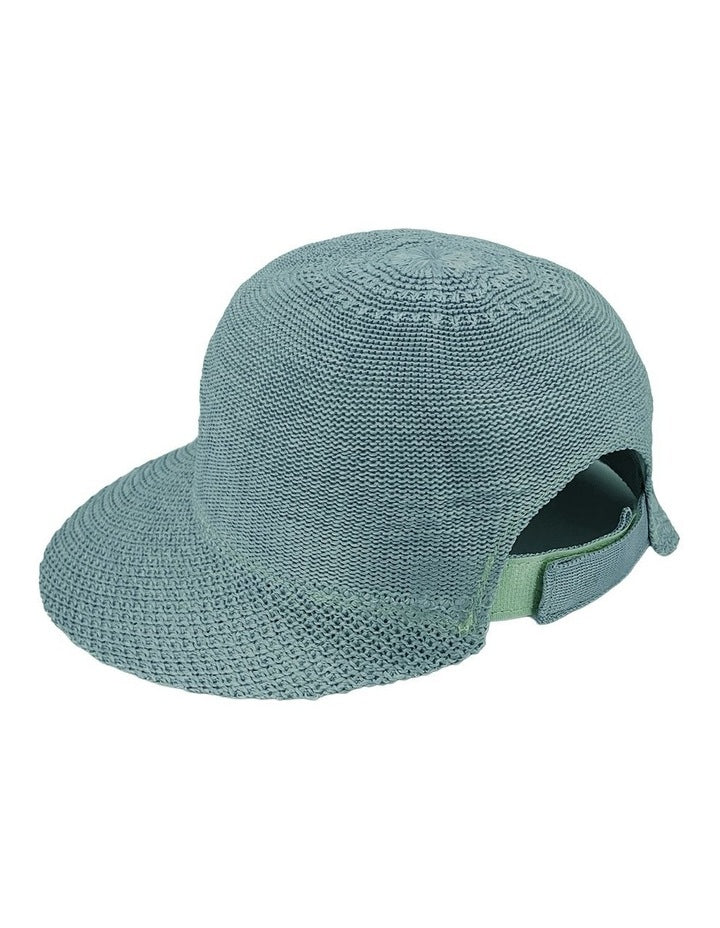 Annika Cap Summer Hat in Denim