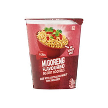 COLES FLAVOURED MI GORENG NOODLE CUP 75G