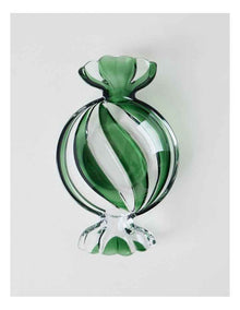 Christmas Candy Bowl Round in Green