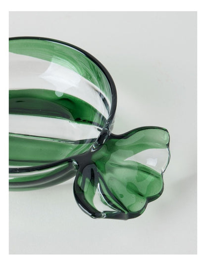 Christmas Candy Bowl Round in Green