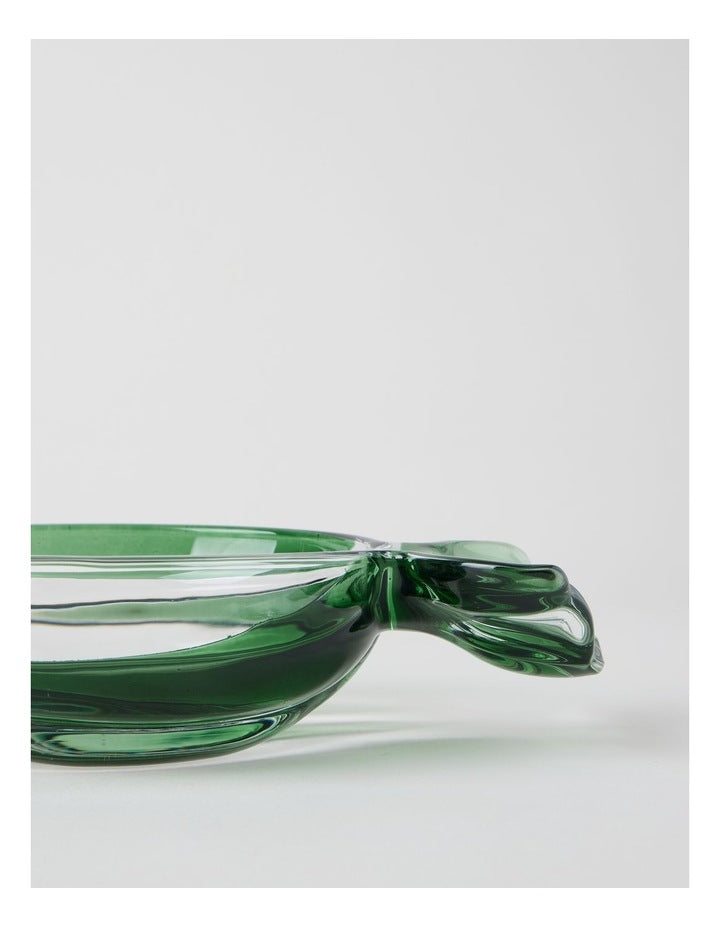 Christmas Candy Bowl Round in Green