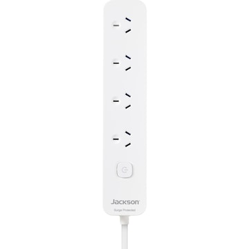 Jackson Protected Powerboard W Master Switch & Long 3 Metre Lead each