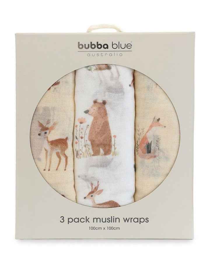 Enchanted 3pk Muslin Wraps
