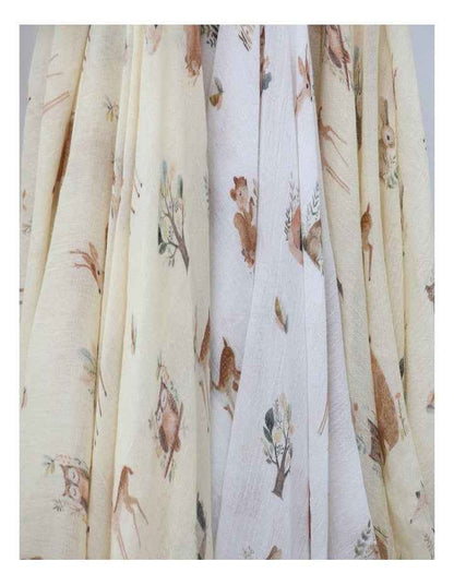 Enchanted 3pk Muslin Wraps