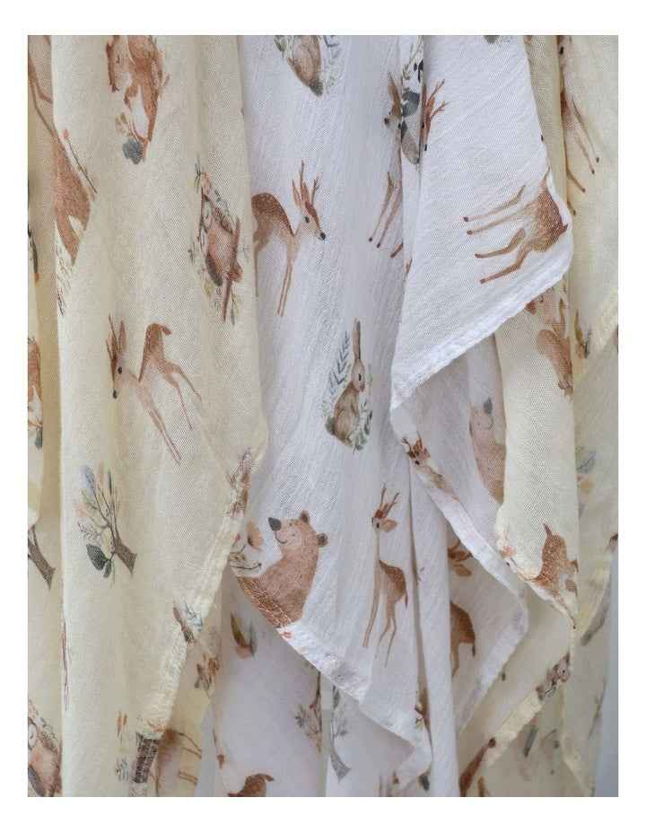 Enchanted 3pk Muslin Wraps