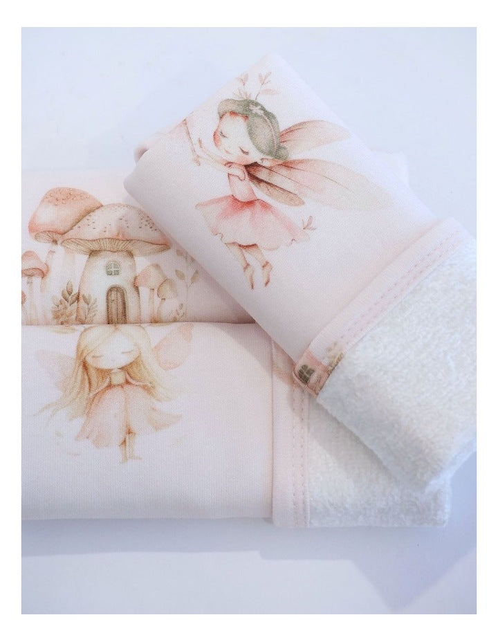Fairy Princess 3pk Wash Cloths