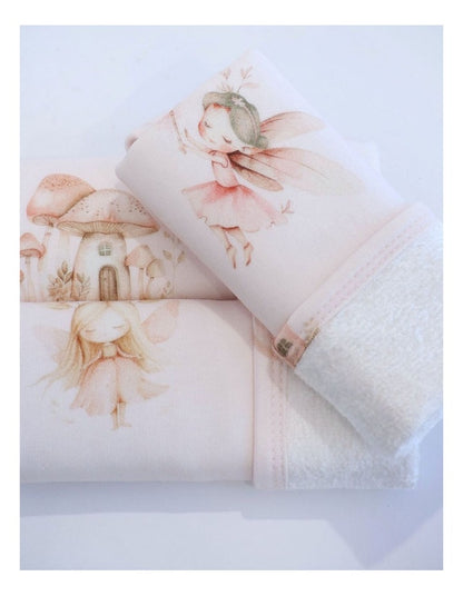 Fairy Princess 3pk Wash Cloths