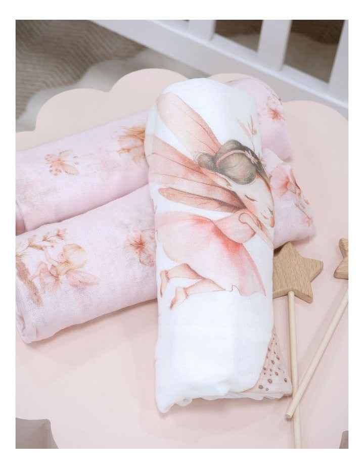 Fairy Princess 3pk Muslin Wraps