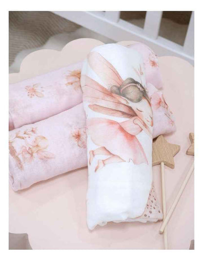 Fairy Princess 3pk Muslin Wraps