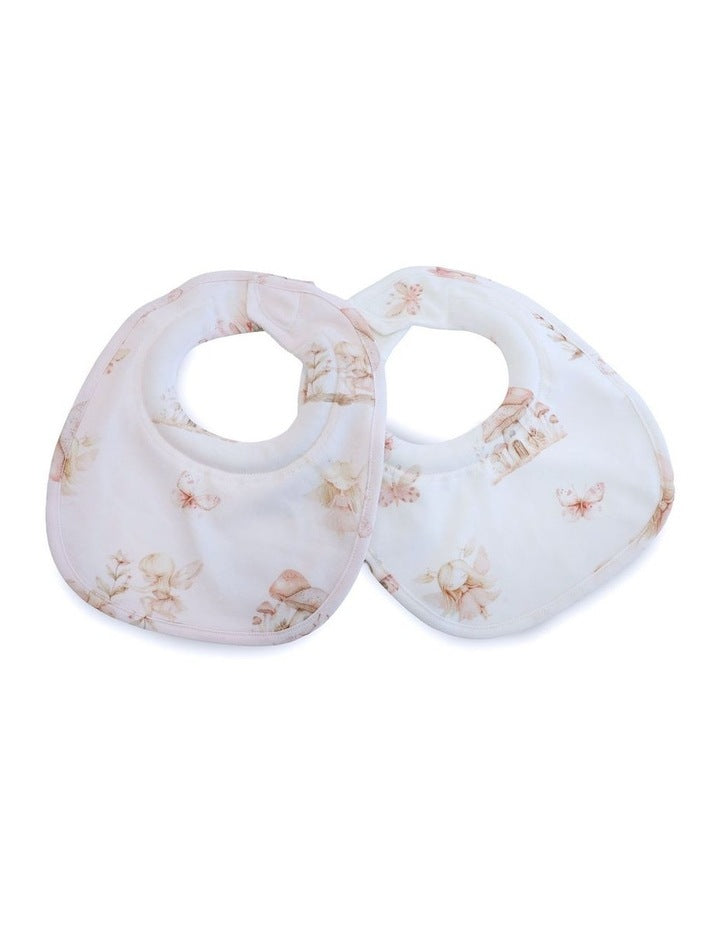 Fairy Princess 2pk Dribble Bibs